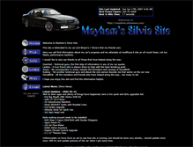 Tablet Screenshot of mayhem.silviansw.com